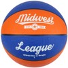 Midwest Unisex-Youth League Basketball, Black, 5