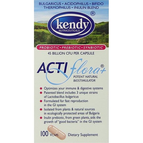 Kendy USA, Actiflora+, Potent Natural Biostimulator, 100 Veggie Caps