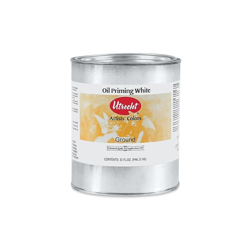 Utrecht Oil Priming Material - White, Quart