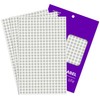 PARLAIM 1/4 Inch Round Color-Code Dot Stickers,4200 Pcs Adhesive Color