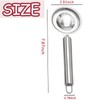 2 Pcs Egg Separator, Stainless Steel Egg Yolk White Separator