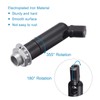 MECCANIXITY Sloped Ceiling Adapter 180/355 Degree Swivel, for Chandelier Ceiling