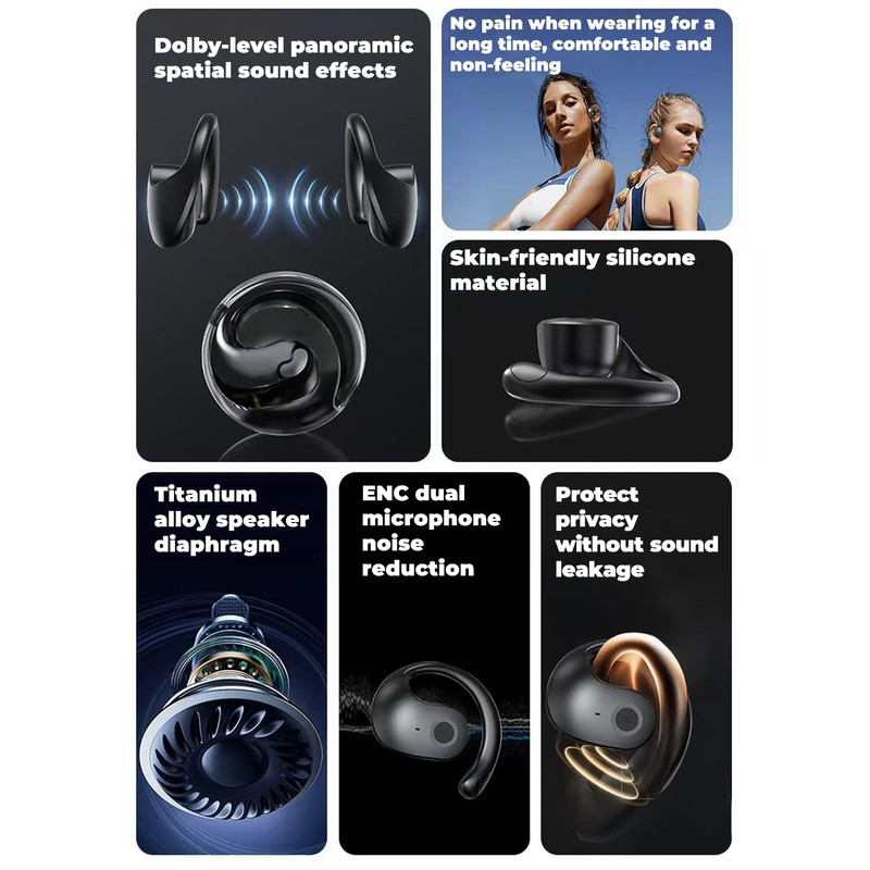 Language Translator Earbuds, Audífonos Traductores en Tiempo Real, Support 75