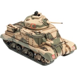 Battlefront BRAB09 Flames of War - British Monty's Desert Rats - Grant Tank - Crusader - 25 Pounder