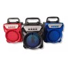Maíz 3x2 Bocina Bluetooth Radio Fm Portatil Recargable Led Usb