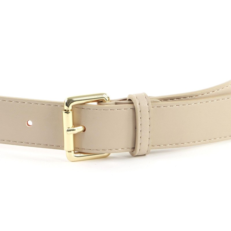 VALENTINO Emma Winter Belt W95 Beige - Can be Shortened,