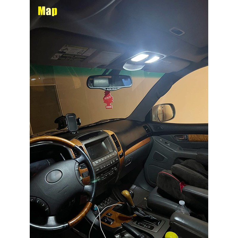 ENDPAGE 18-Pieces GX470 LED Interior Light Kit Package Compatible with