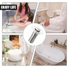 2PCS Bathroom Sink Stopper, Pop-up Drain Magic Sink Stopper, Stainless