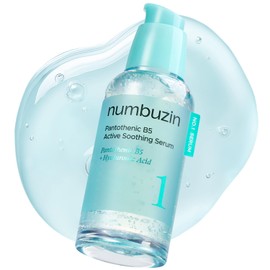 numbuzin Suero No.1 | Suero Calmante Activo Pantoténico B5 | Calmante, Hidratante | Ácido Pantoténico, Niacinamida | Control Del Exceso De Aceite, Red