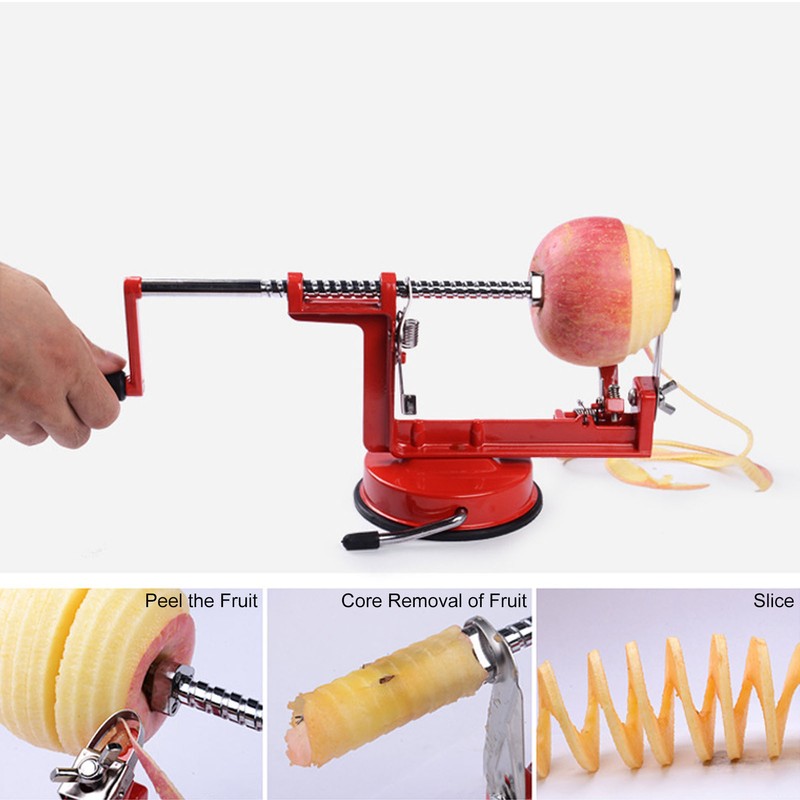 3 in 1 Potato Peeler Corer Spiral Cutter Tool 304