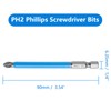 Cjueiom 10Pcs Magnetic PH2 Screwdriver Bits Set, Anti Slip Phillips