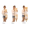 Moe Cat Plush Toy with Long Body, Soft Body Pillow,