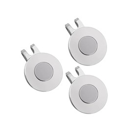 Golf Marker, Golf Marker, Magnetic Base, Hat Clip, Magnet, Simple, Stylish, Golf Equipment, Set of 3