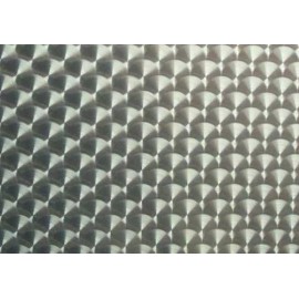 FPM Metals Engine Turned Aluminum Panel 12"x 24"x.063" 1" Swirls (DGL-100)