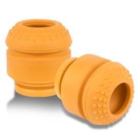 SMFVBTDWN7 Front Bump stop, Fits Frod F250 F350 4WD 2005-2024 Suspension Bumper (2pcs,yellow)