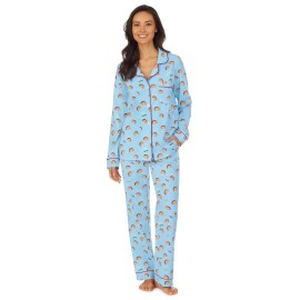 BedHead Pajamas NWT $120 BedHead - Stretch Long Sleeve PJ Set - I Love Tacos - X-Large XL