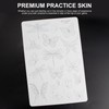 Guapa Tattoo Practice Skin 1.5mm – Double-Sided Reusable Silicone Pad