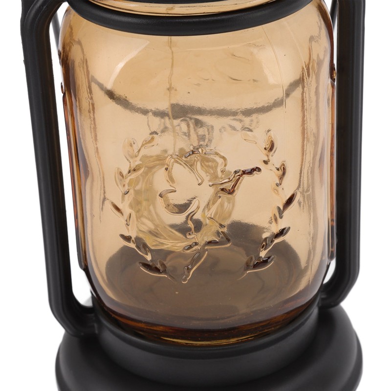 Outdoor Solar Lantern Auto Sensing ABS Glass Soft Warm Light