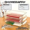 Charmoon Document Storage Case A4 with Lid, Clear, Waterproof, Durable,