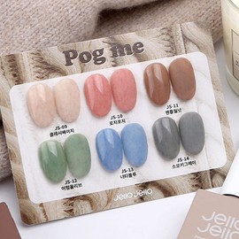 classic nail Jello Jello Pogme Collection Color Gel 6-piece set / 젤로젤로 포그미 콜렉션 컬러젤 6종 세트