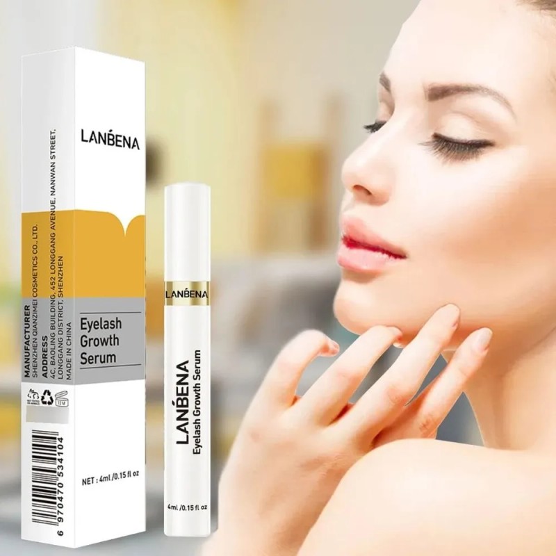 Cuidado Facial Serum Lanbena Crecimiento Pestaas Lash Todo Tipo De