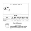 LuxHide Cowboy Western Cow Hide Genuine Leather Handcrafted Top Hat