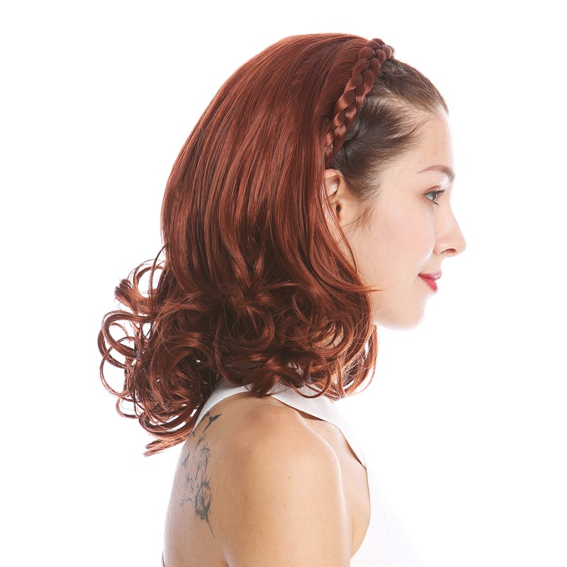 WIG ME UP - TYW60876H-130 Half Wig Hairpiece Elegant Braided