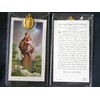 T&I St Anthony Prayer Card and Medal in Plastic Wallet