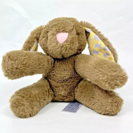 Animal Adventure Plush Stuffed Animal Brown Bunny Rabbit Butterflies Raina