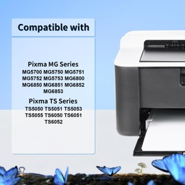 LOSMANN Printer Cartridges Compatible with Canon PGI-570 XL CLI-571 XL for PIXMA TS5050 MG5700 MG5750 TS5055 MG6850 MG5753 MG6852 TS5051 TS6051 MG5751 MG6853 TS6055 0 TS5053 TS6052 MG5752 MG6851
