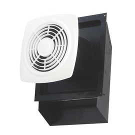 Air King EWF-180 Through the Wall Exhaust Bath Fan with 180-CFM and 6.5-Sones, White Finish