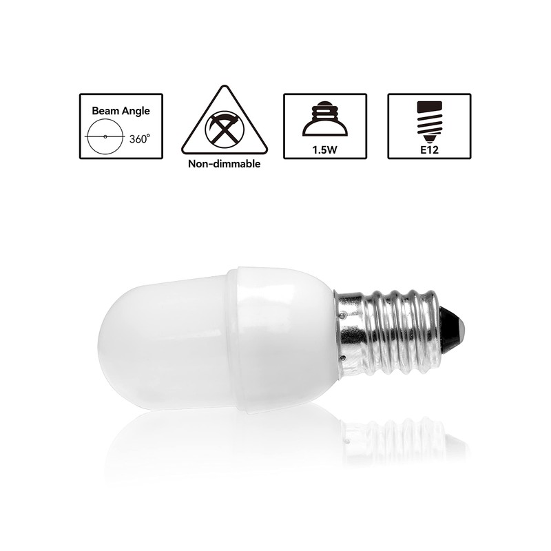Anivona Night Light Bulb,[4PACK]15 Watt LED Night Light Bulb Equivalent,