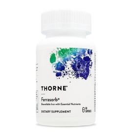 Thorn Research Ferasop Capsules with iron cofactor, 60 tablets, 1 piece / 쏜리서치 페라솝 철분 코펙터 포함 캡슐, 60정, 1개