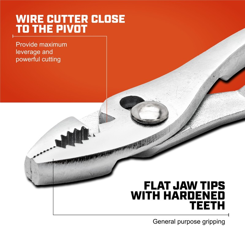 Crescent 6 1/2" Cee Tee Co.® Curved Jaw Slip Joint