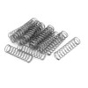 sourcingmap Compression Spring,304 Stainless Steel,14mm OD,1mm Wire Size,50mm Free Length,Silver