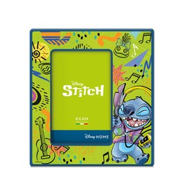 Egan Stitch Photo Frame Green 20 x 18 cm (Int. 15 x 10)