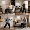 Tai Chi Chair Exercise Chart, Gentle Seated Exercises for Seniors