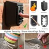 Lospu HY Indoor & Outdoor Key Lock Box Wall Mounted