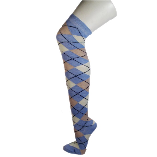 COUVER SocksKnee - Calcetines para mujer (1 par), Carolina Blue