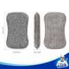 MR.SIGA Esponjas Doble Cara Reutilizables para Lavar Platos, Pack de
