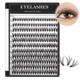 Vayator Large Tray 220 Cluster/Box Eyelashes 0.07 Thickness Eyelashes Individual Eyelash False Eyelashes Extension Eyelash 10D/20D/40D/50D Eyelash (20RR-14-16-18-20mm Mixed）