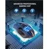 TECKNET Wireless Gaming Mouse with USB Nano Receiver, 2.4GHZ Up