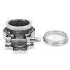 8 Bolt Turbo Downpipe Flange Stainless Steel 2.5in V Band