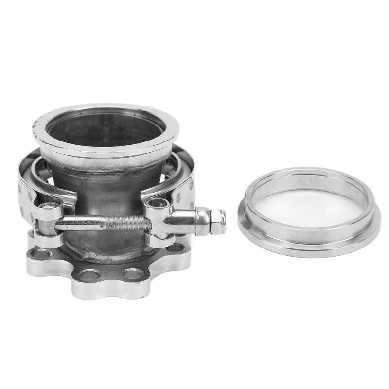 8 Bolt Turbo Downpipe Flange Stainless Steel 2.5in V Band