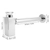Copper Basin Sink Waste Pipe Trap Drain Kit Bathroom Kitchen