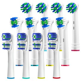 Replacement Brush Heads Compatible with Oral B Pro 1000 5000 500 1500 3000 More - Assorted Professional Electric Toothbrush Heads Refills