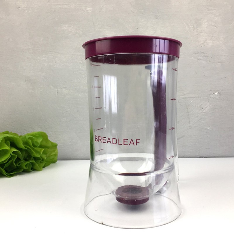 Pancake Batter Dispenser for Cakes Cookies, Graduated Scale, 900mL