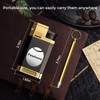 Triple Jet Torch Lighter with Guillotine Cutter, Draw Enhancer Tool,