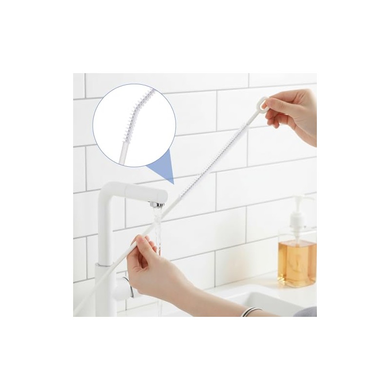 Cleaning Brush Straw, Pack of 4, Long Straw Brush 26