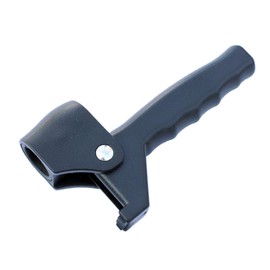 Mikinona 1Pc Durable Plastic Walking Cane Auxiliary Handle Ergonomic Black Crutch Grip for Suitable for Diameter Walking Canes for Elders and